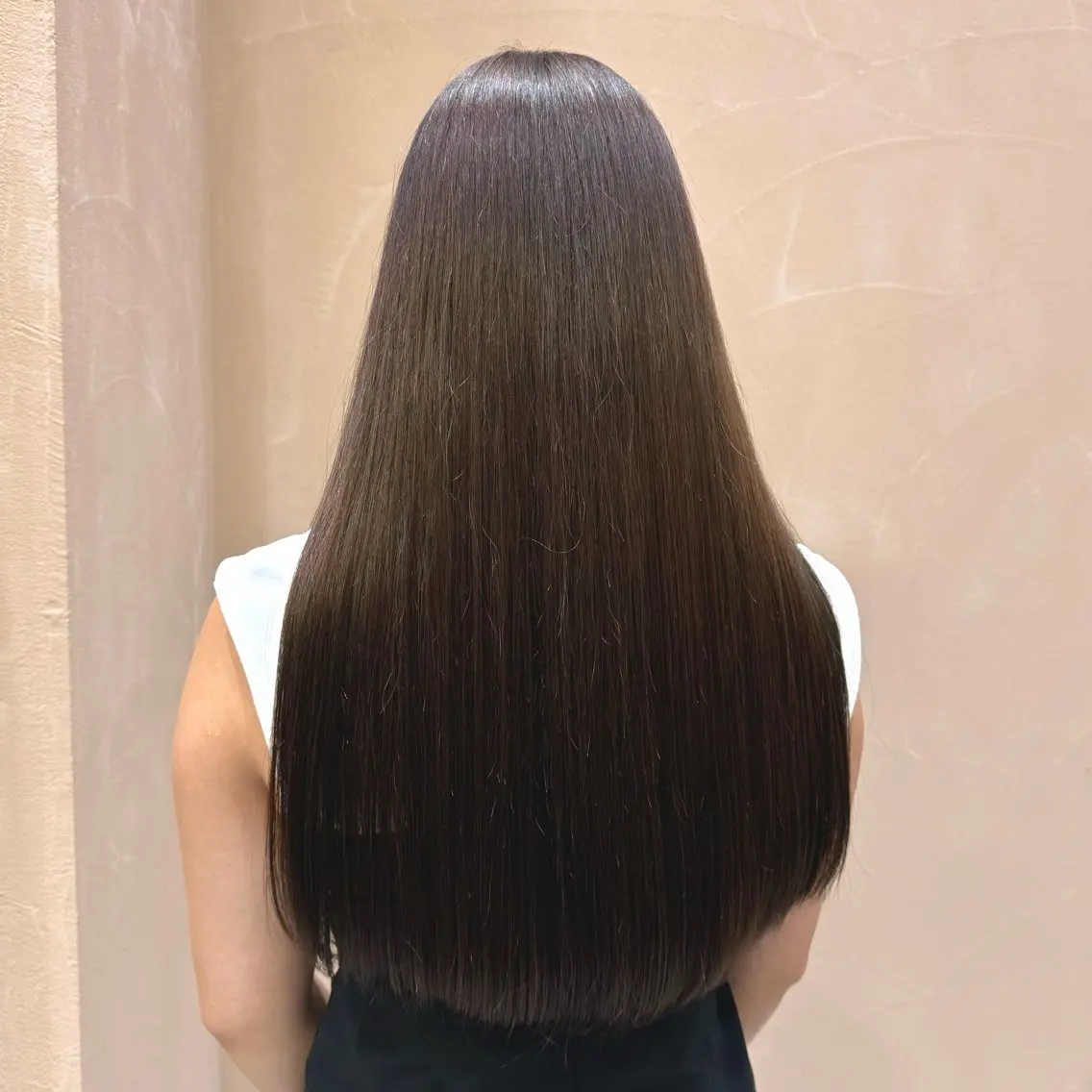 カラー ヘアカラー トリートメント ‎‎りな‪🪽カット /縮毛/透明感カラーのヘアスタイル