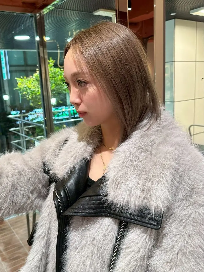 ショート カラー ヘアカラー トリートメント 🎀暖色カラー/ HANA🎀のヘアスタイル