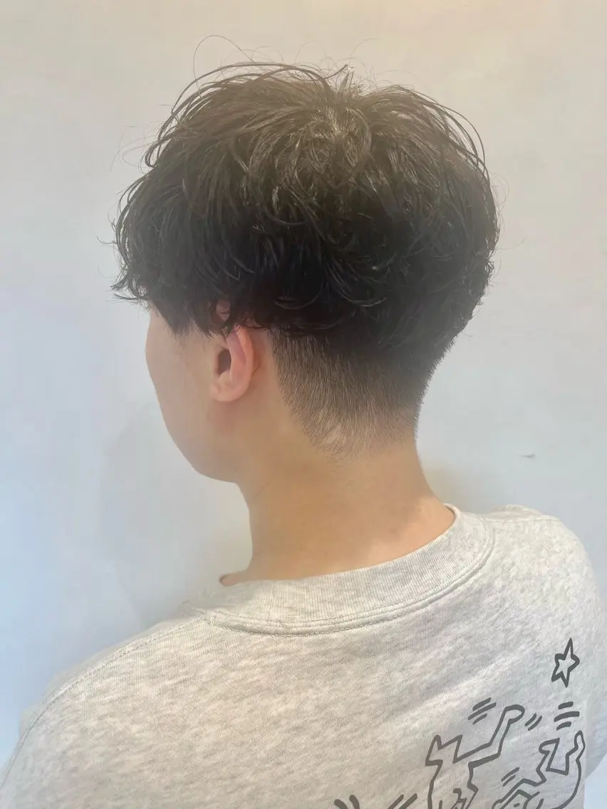 パーマ 🟦メンズ特化🟦 たかしま　あさひのヘアスタイル