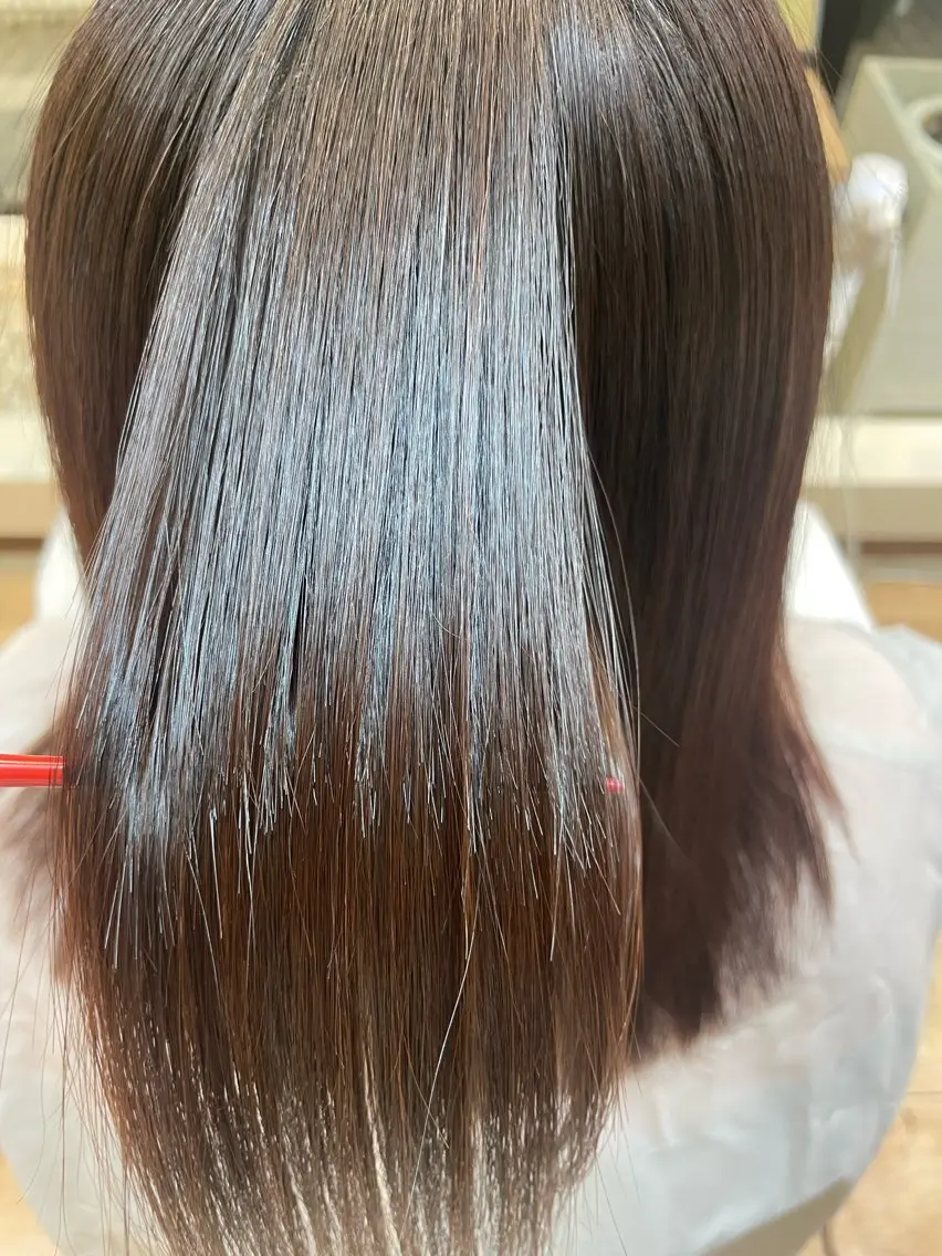ミディアム 髪質改善 伊藤 未奈のヘアスタイル