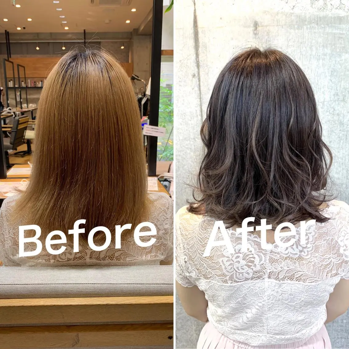 カラー カット トリートメント 佐瀬竜矢PRIMAL /portのヘアスタイル