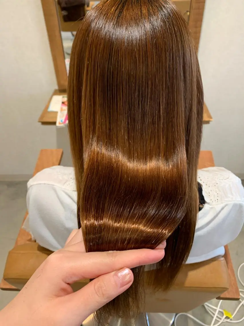 超音波ぷるぷる生トリートメントケアカット✂︎の写真