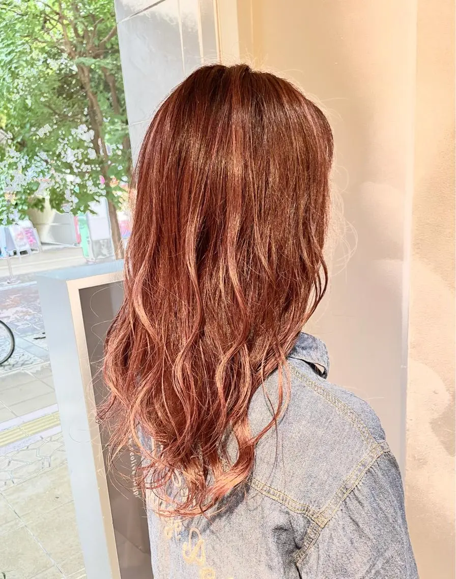 ⭐️5月限定⭐️ブリーチなしダブルカラー➕トリートメント⭐️8800円の写真