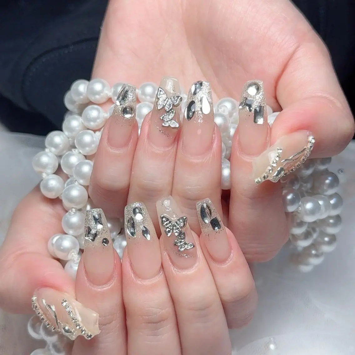 ネイル M 🌷Nail 長さだし専門店のネイルデザイン