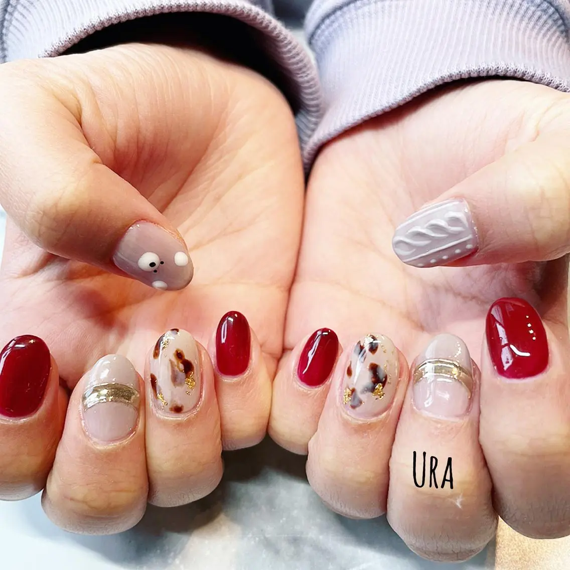 ネイル ハンドネイル UrakoNail 《nail》のネイルデザイン