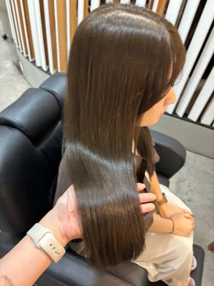 カラー ヘアカラー トリートメント ヘッドスパ 🎀透明感カラー🎀 Yurinoのヘアスタイル