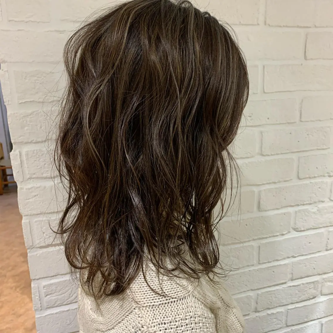 ミディアム カラー ヘアカラー 🎈馬場佑馬/ スパイラルパーマ🎈のヘアスタイル