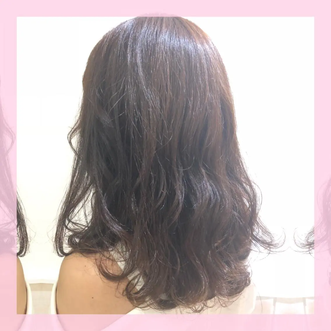 セミロング カラー アッシュ カット ヘアカラー トリートメント 🍒前川 🍒のヘアスタイル