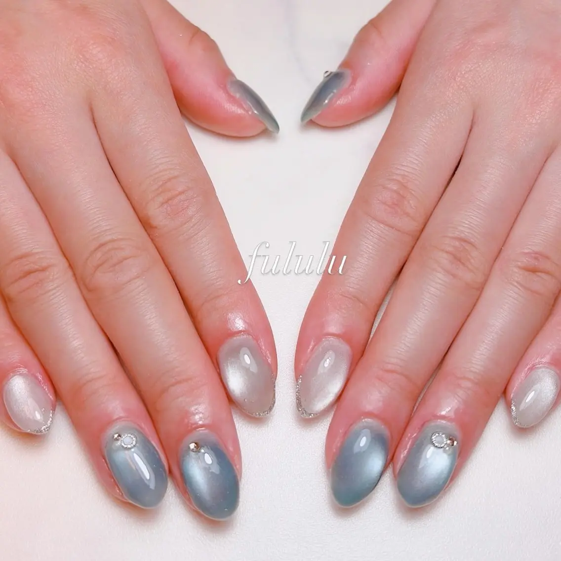 ネイル マグネットネイル Fululu nailのネイルデザイン
