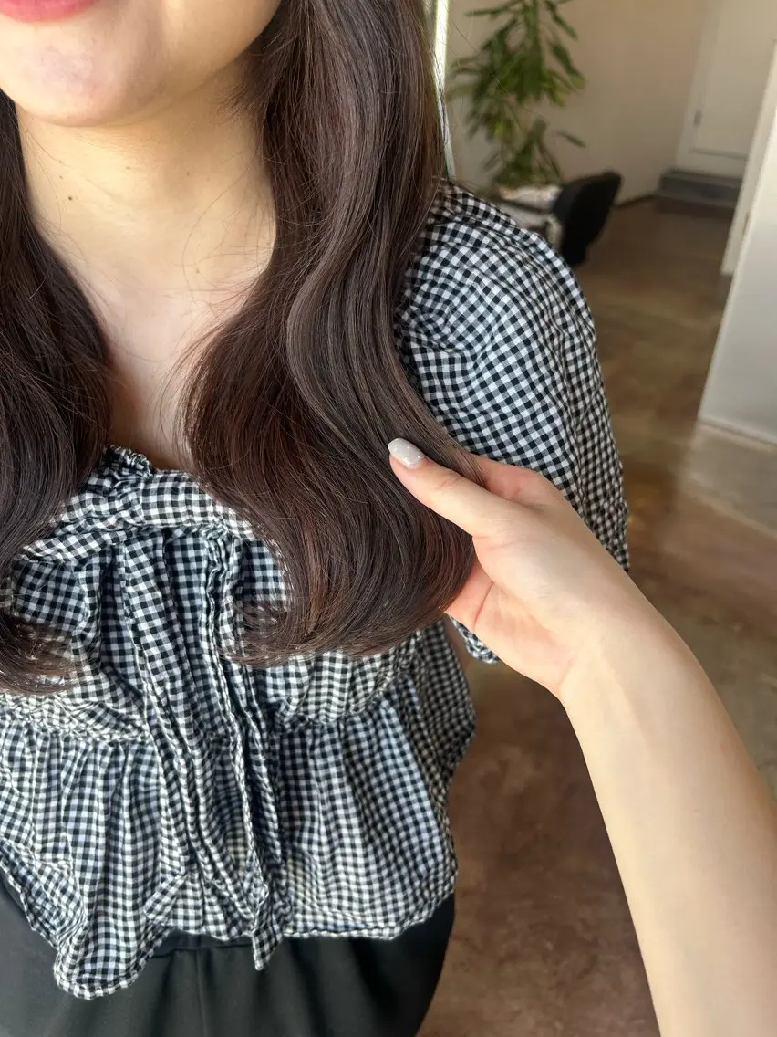 カラー 大澤 菜奈子のヘアスタイル