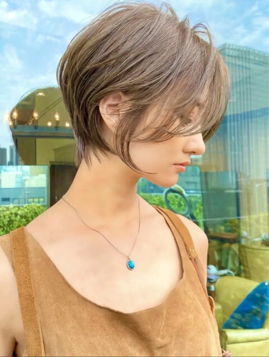 ショート カット ヘアカラー トリートメント 《6月限定🉐価格》 /ショート特化/荒砂のヘアスタイル