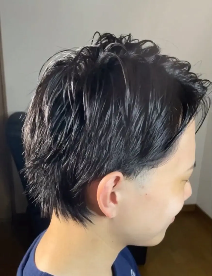 【朝ラク】メンズパーマ＋カット🔥 波巻き/ツイスト/ニュアンス対応の写真