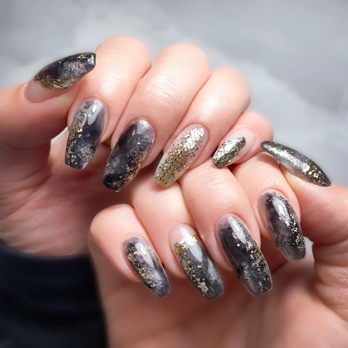 ネイル ハンドネイル &.nail/ ニュアンス/持込み可のネイルデザイン