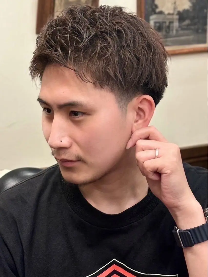 ショート 佐々木 健吾のヘアスタイル