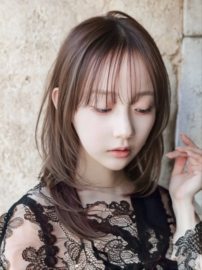 ロング ロングレイヤー レイヤーカット ロング カット ヘアカラー トリートメント モテ髪の神様✨ 祝田巳幸/全国4位のヘアスタイル