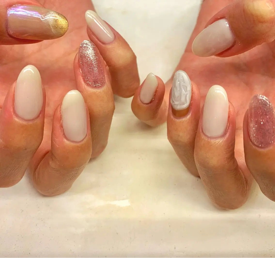 【オフ込み】💅🏽90分アートコース💅🏽(アート4本程度)の写真