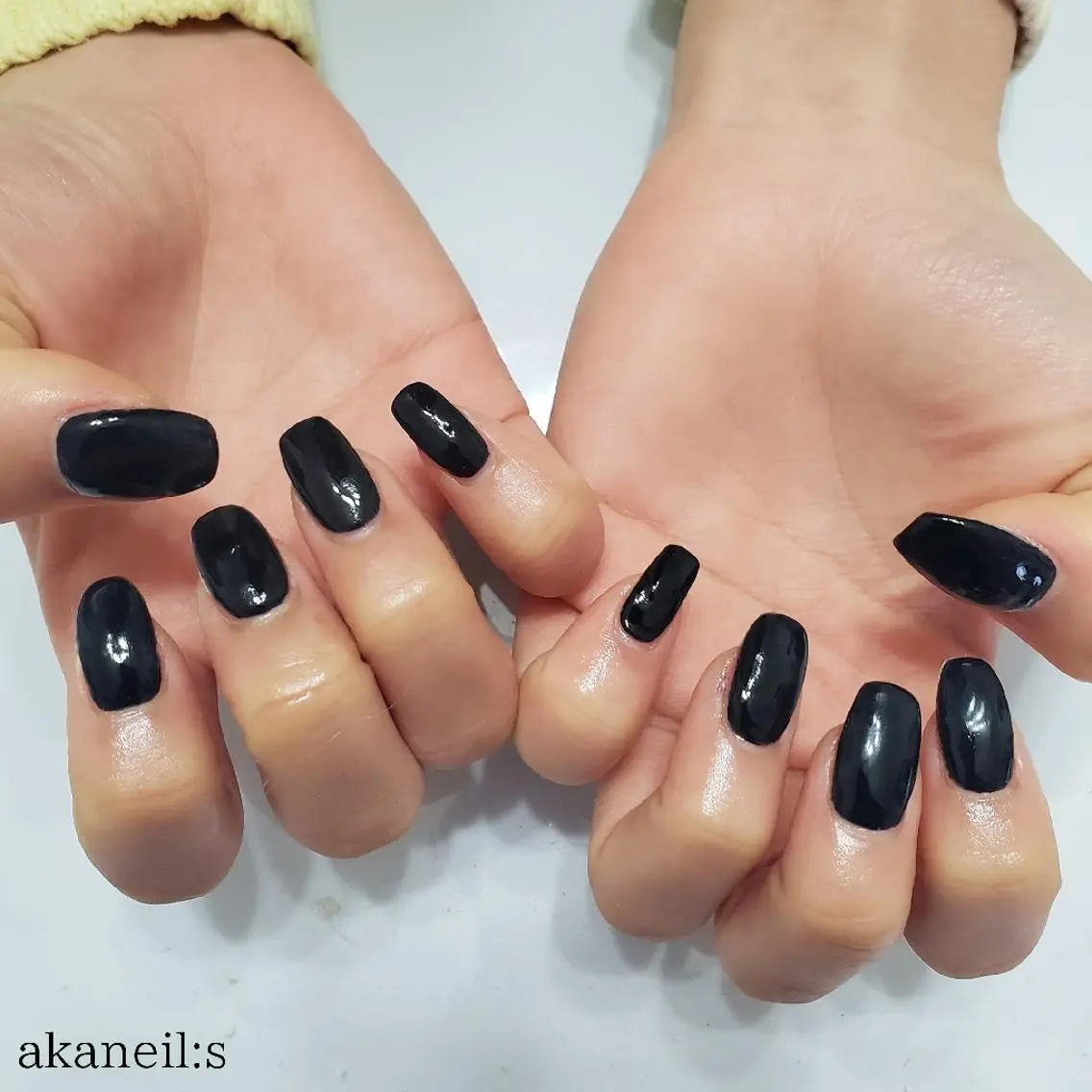 ネイル ワンカラーネイル 【akaneils】 アカネのネイルデザイン