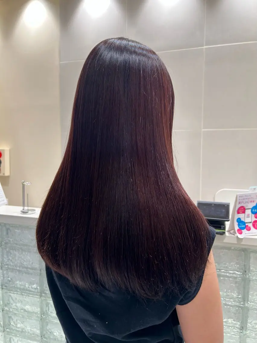 ロング カラー ヘアカラー トリートメント ヘアーズギャラリー 山本愛華のヘアスタイル