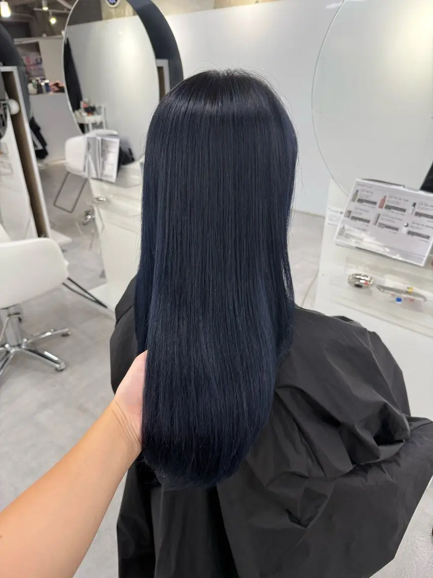ロング カラー ヘアカラー トリートメント yuuna ✮ door whiteのヘアスタイル