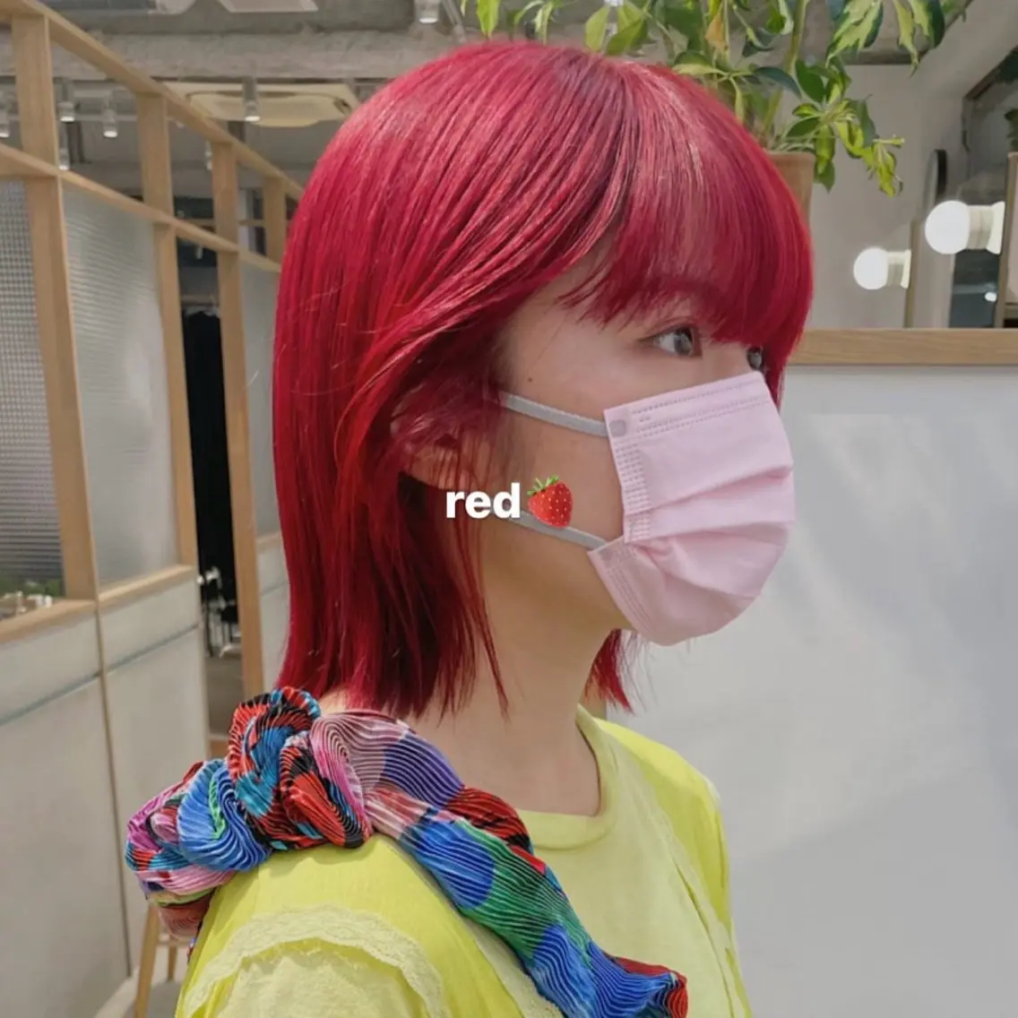 ショート ヘアカラー ニイ/栄/ ボブカットモデル募集のヘアスタイル