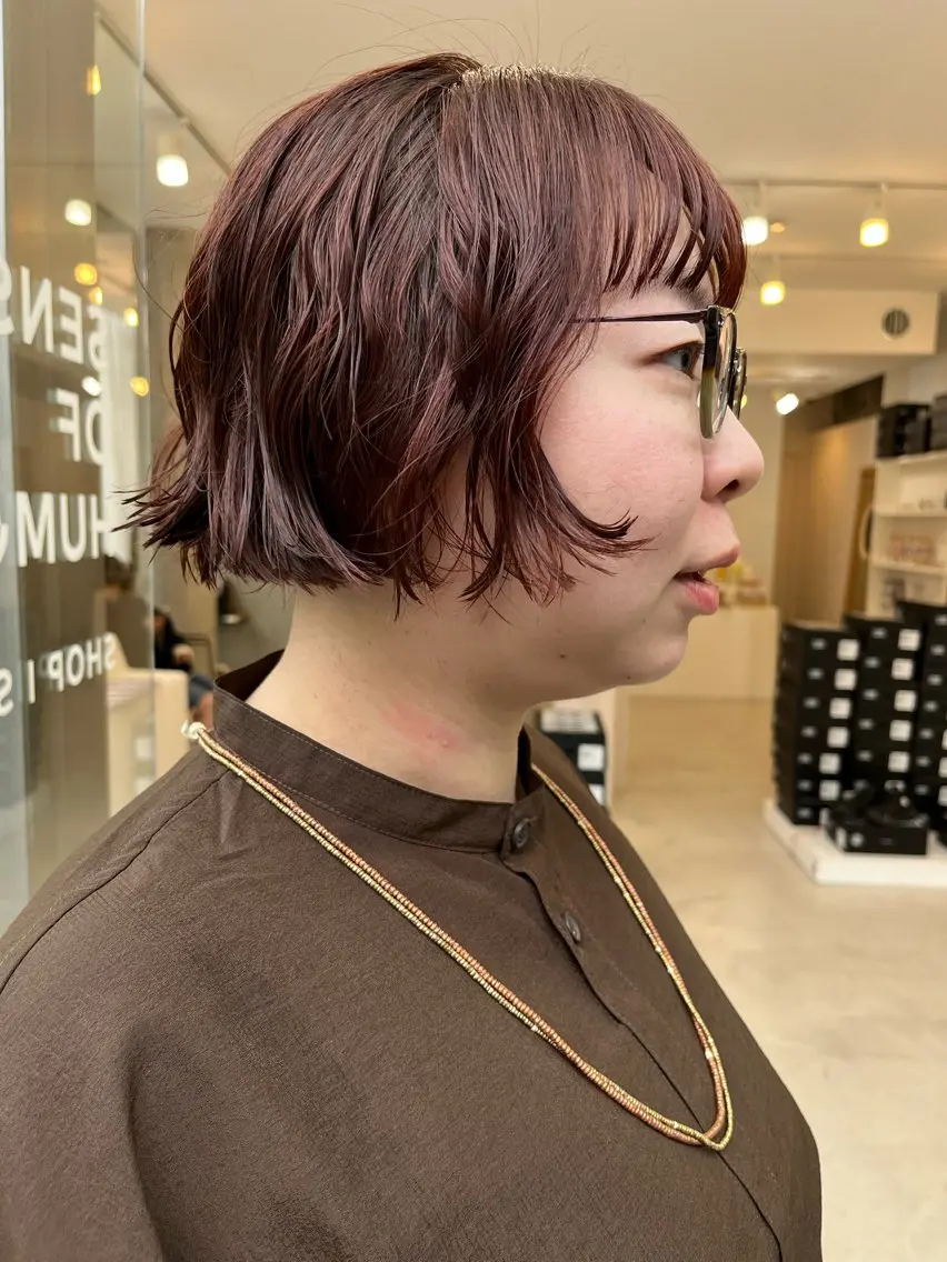 ショート パーマ ミヤギ リュウキのヘアスタイル