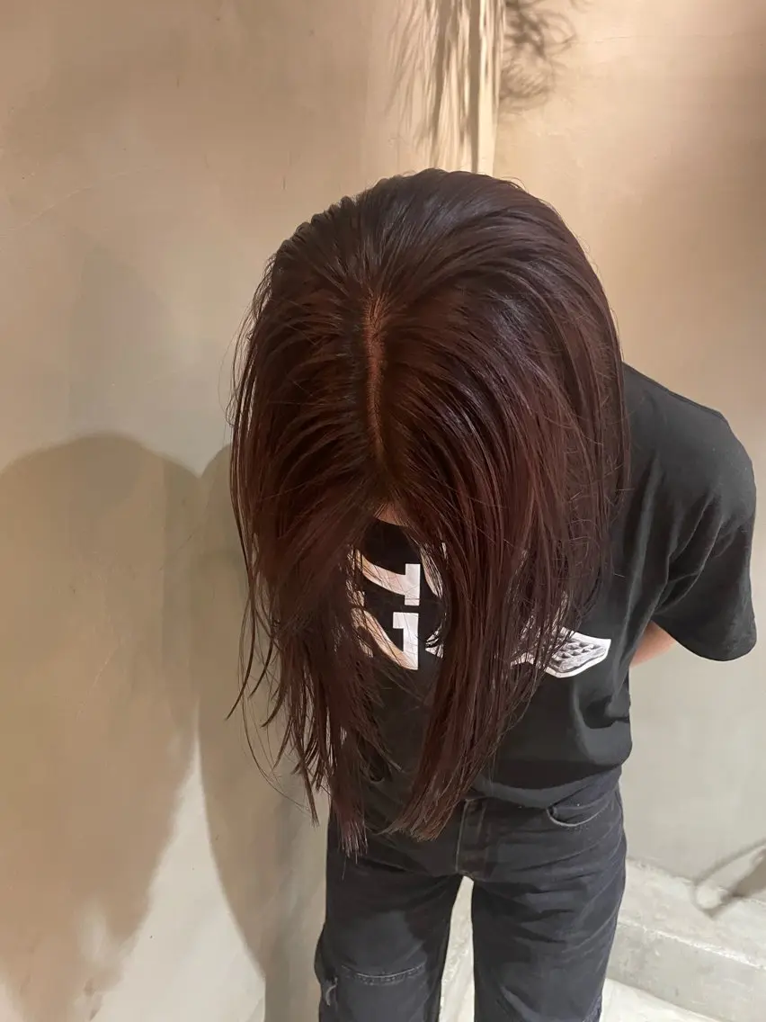 カラー ブリーチ ダブルカラー TETOTE三宮元町 ioriのヘアスタイル