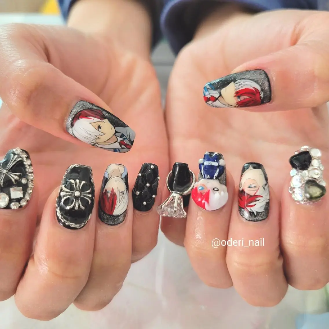 ネイル アートネイル ジェルネイル おで@ oderi_nailのネイルデザイン
