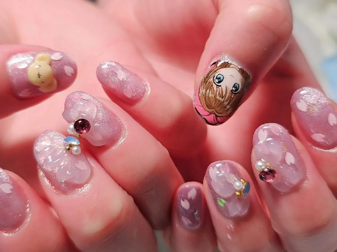 ネイル ハンドネイル ハンドケア おで@ oderi_nailのネイルデザイン