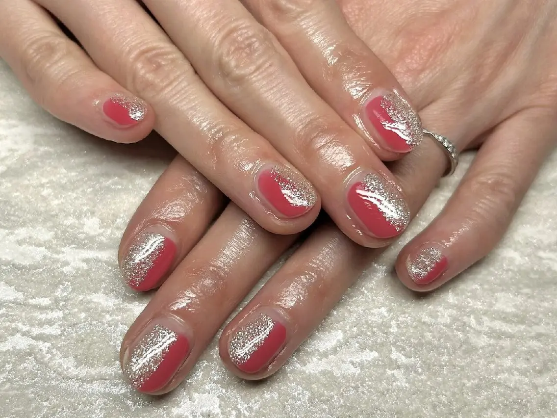 ネイル アートネイル クリアネイル 入学式 ジェルネイル 卒業式 ハンドネイル JULIE NAILのネイルデザイン
