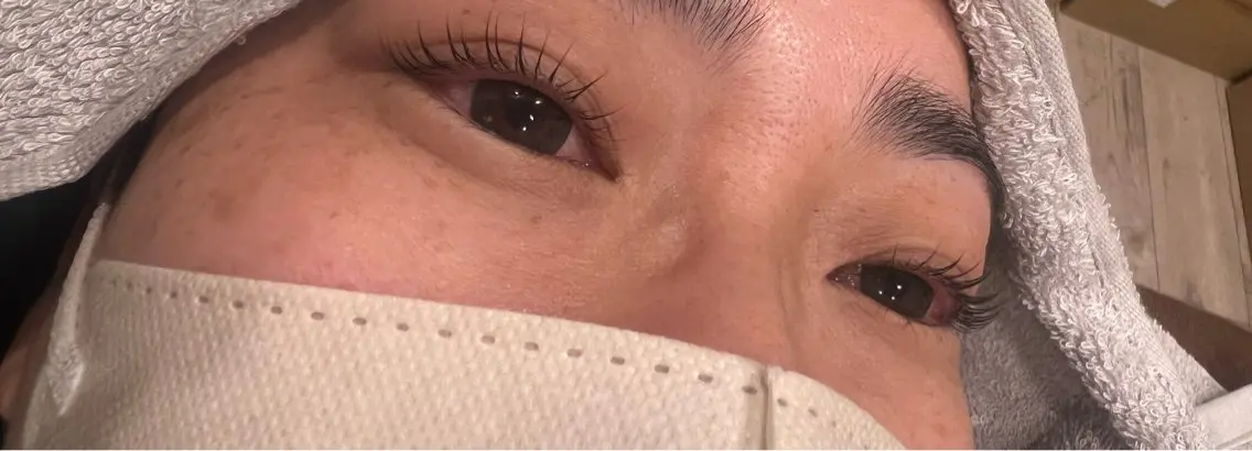 マツエク・マツパ 一重×まつ毛パーマ マツパ 安保 さや香のマツエク・マツパデザイン