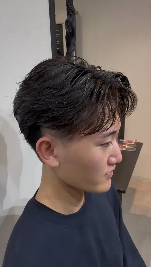 パーマ メンズ メンズパーマ 🔥パーマ/メンズ カット特化🔥真裟斗のヘアスタイル