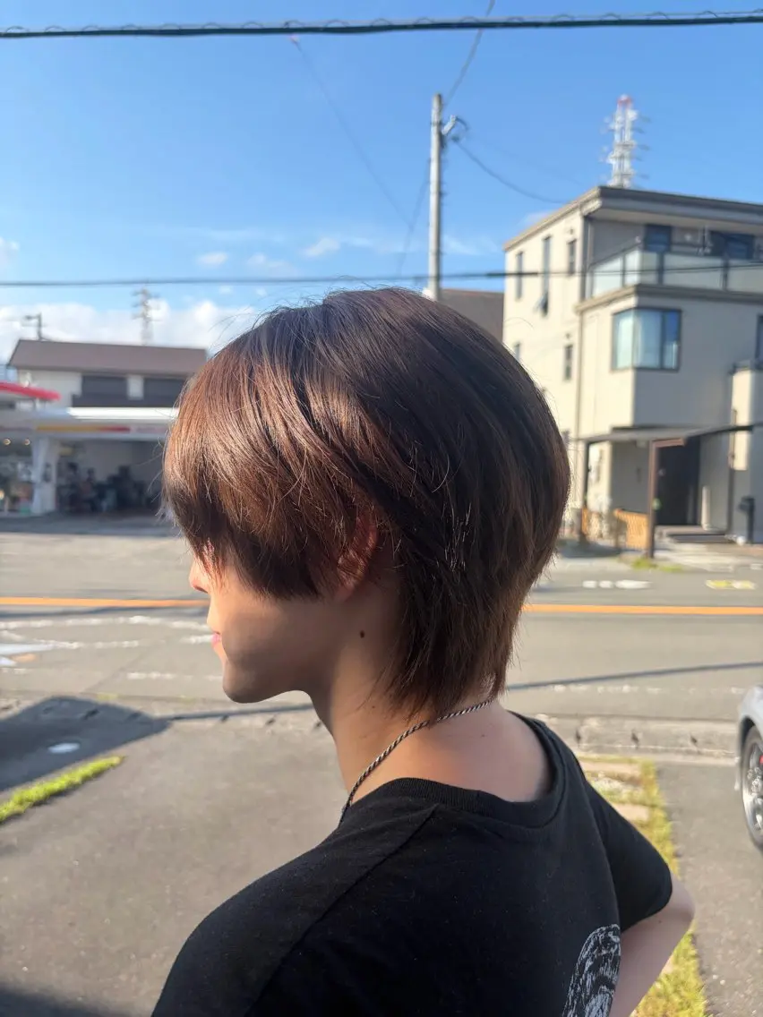 ショート カラー グレージュ ヘアカラー 💗Mana🪽‪ /艶髪カラー🎀のヘアスタイル