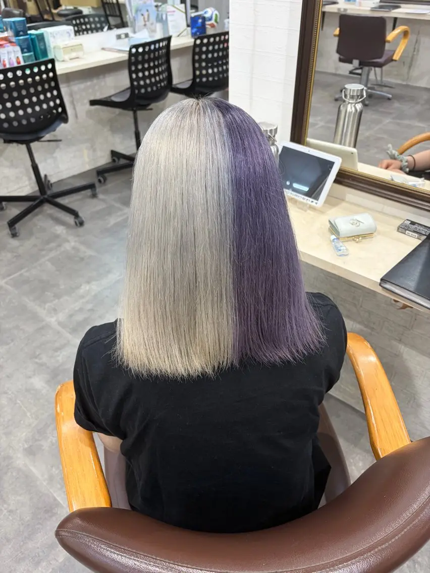 ミディアム ヘアカラー エクステ ⭐️U-topia ⭐️和泉田　りさ⭐️のヘアスタイル