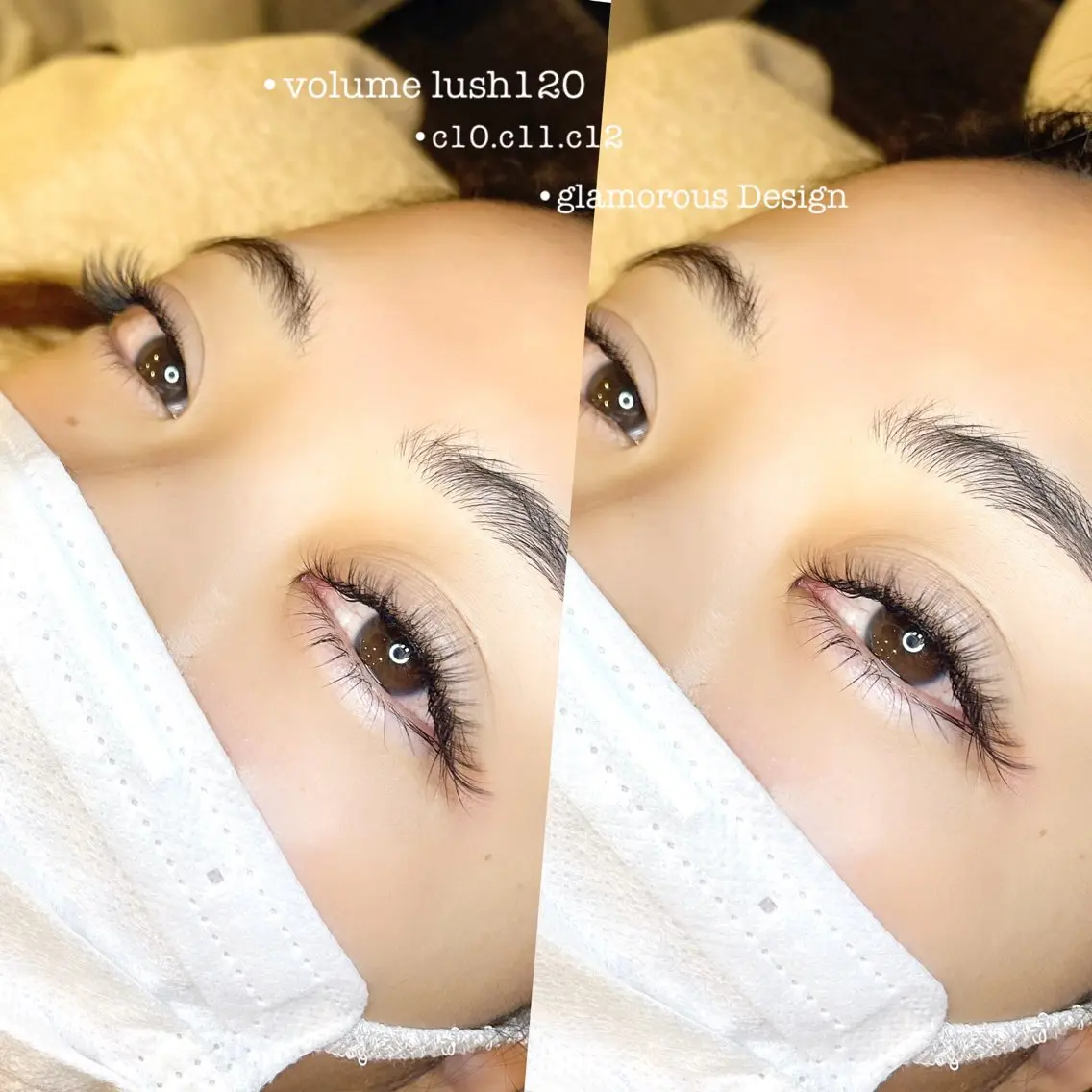 マツエク・マツパ courage eyelashのマツエク・マツパデザイン