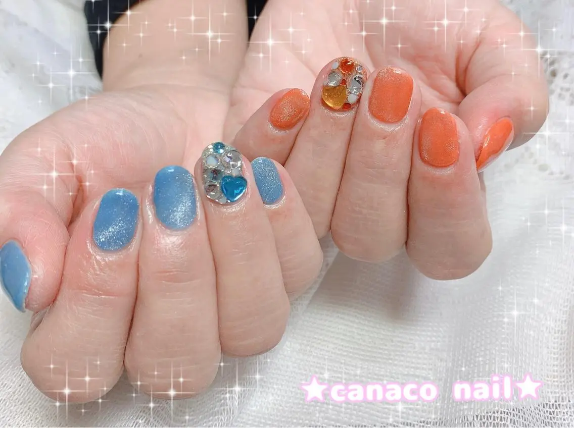ネイル アートネイル マグネットネイル ストーンネイル ハンドネイル ハンドケア ベテランネイル cnc nailのネイルデザイン