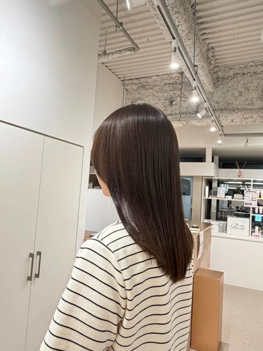 カラー ヘアカラー 松本 ゆらのヘアスタイル