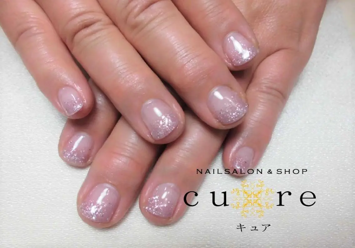 ショート ネイル ハンドネイル ネイルサロン Cureのネイルデザイン