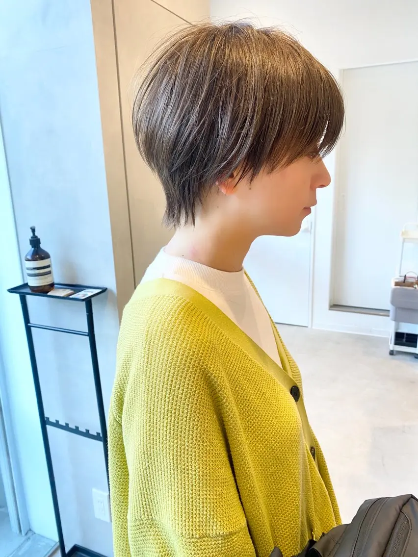 ショート いしばし なおやのヘアスタイル