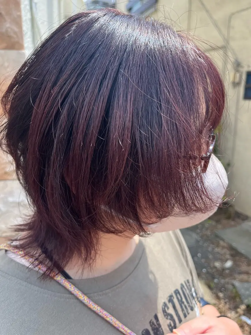 🌈カット& ダブルカラー(ブリーチ1回＋カラー)&トリートメント🌈の写真