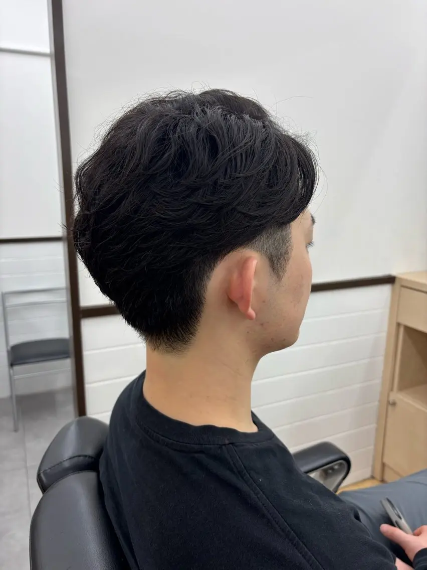 ミディアム メンズ 松澤 侑哉のヘアスタイル