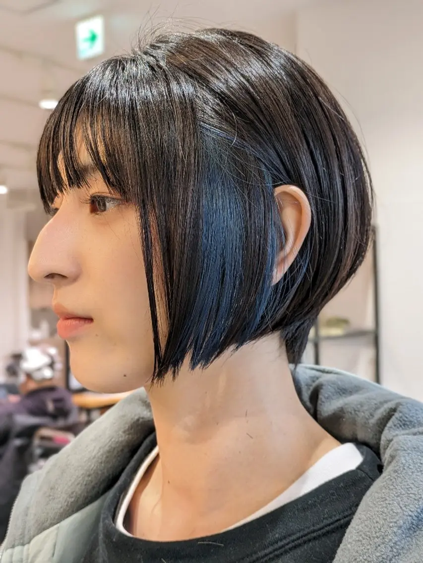 ショート ショートヘア カット ヘアカラー トリートメント ASANO   SHOUMAのヘアスタイル