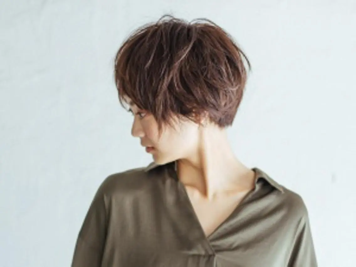 カラー パーマ ショート VALLET博多駅 髪質改善&縮毛矯正のヘアスタイル