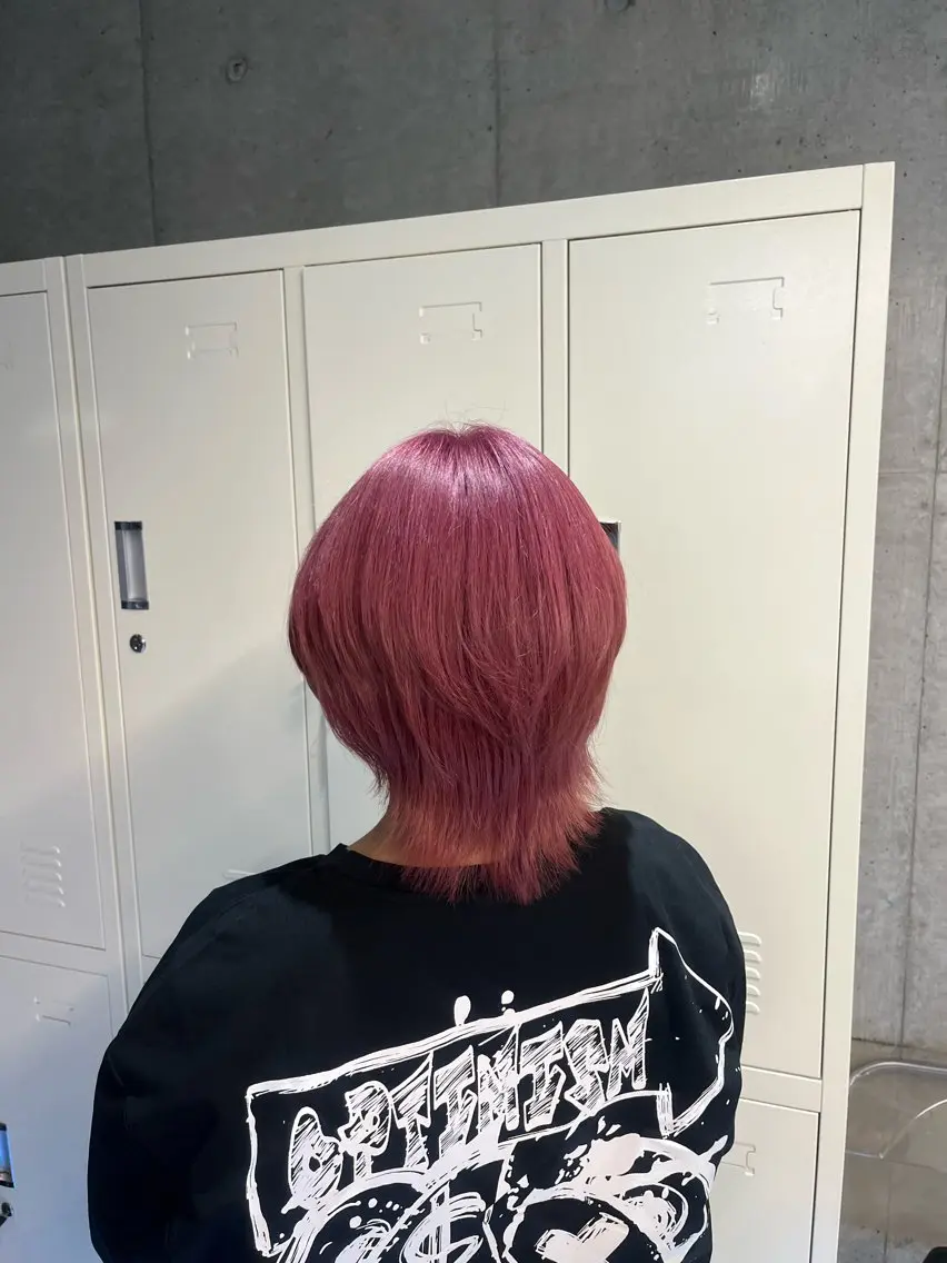 ショート pink hair 🩷mayu🩷のヘアスタイル