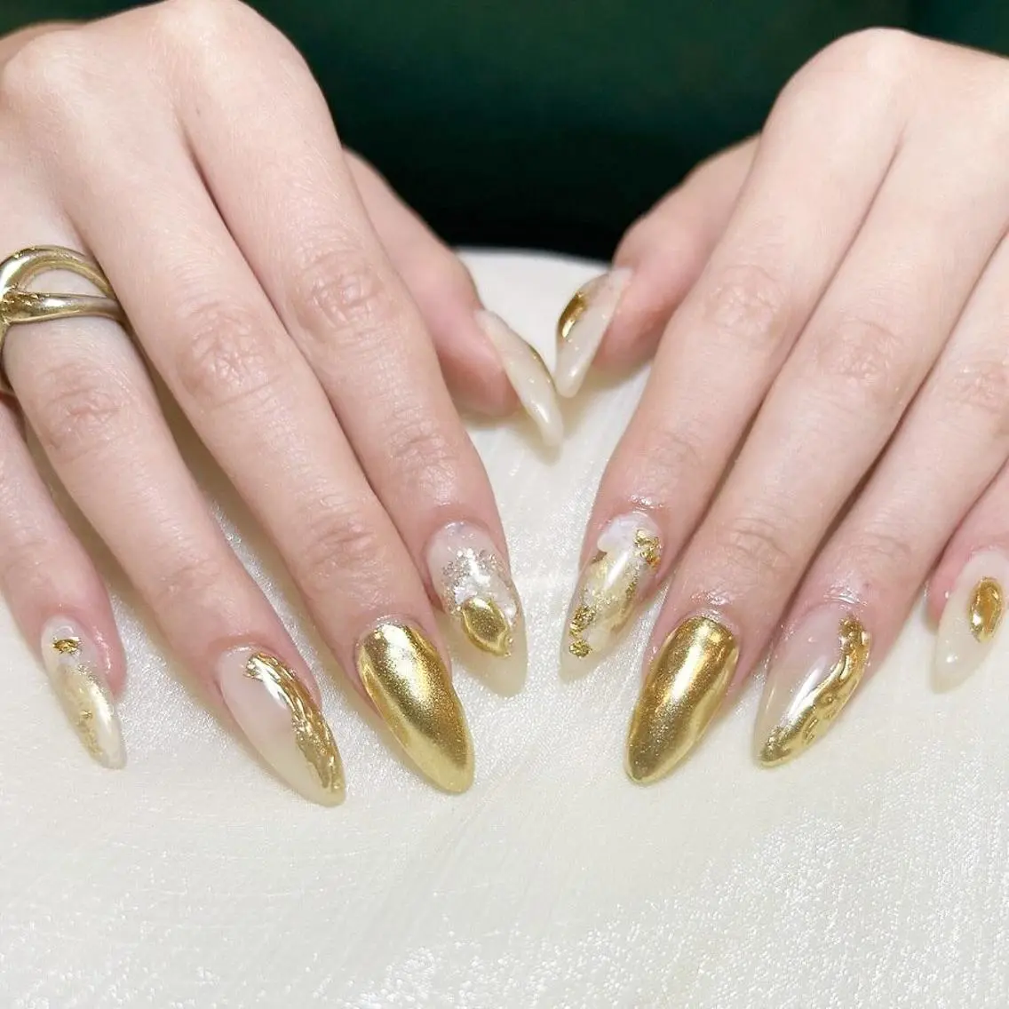 ネイル 持ち込み シンプルネイル ハンドネイル Re:eight nailのネイルデザイン