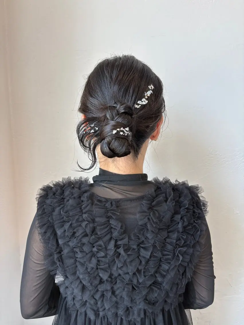 ヘアアレンジ 吉岡 茉穂のヘアスタイル