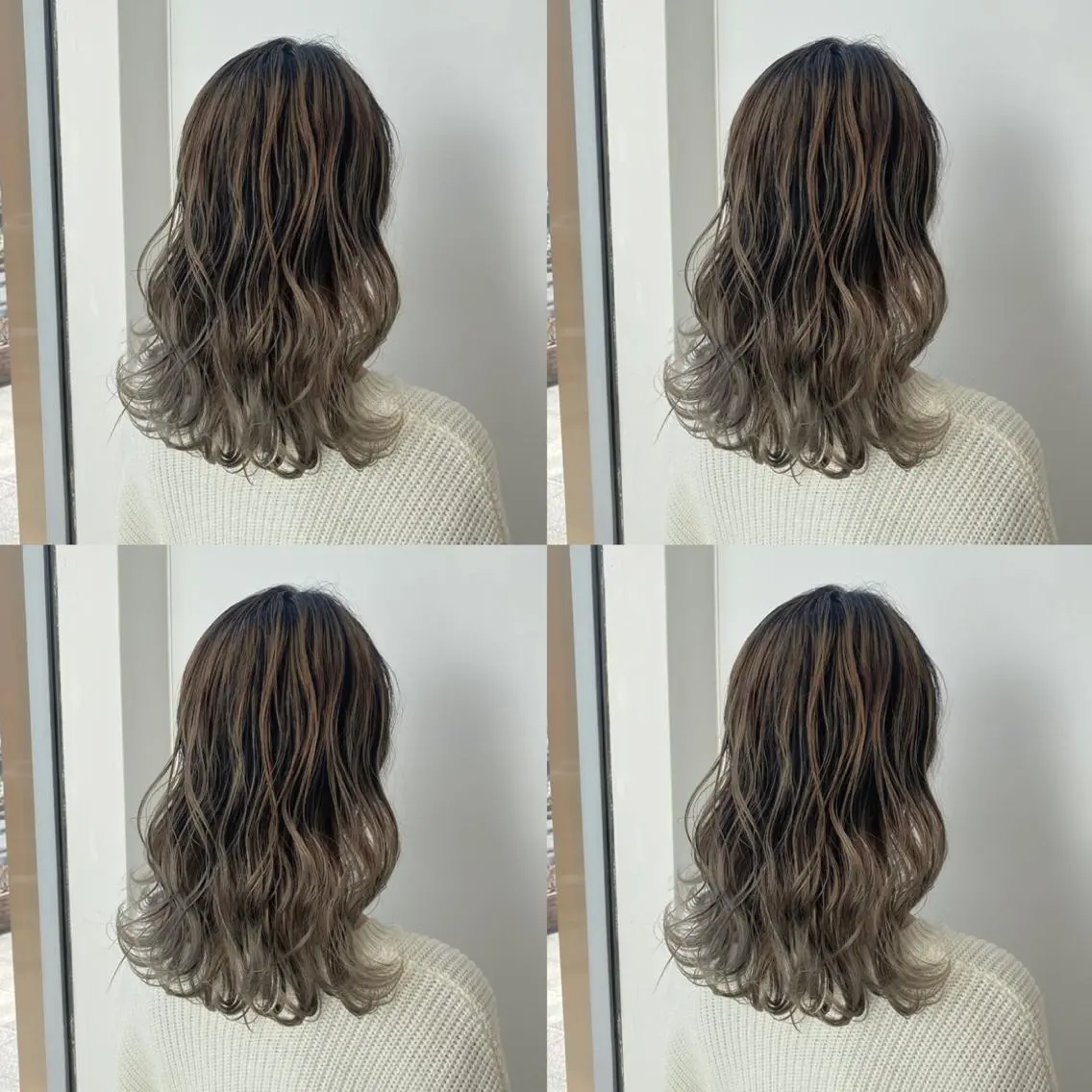 セミロング ヘアカラー トリートメント 【カラー指名No 1✨】HIBIKIのヘアスタイル