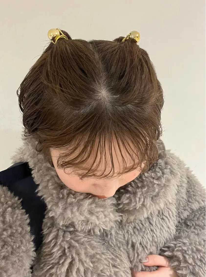 ミディアム カラー ベージュカラー ヘアカラー ダブル透明感カラー/ ロングカット/Rioのヘアスタイル