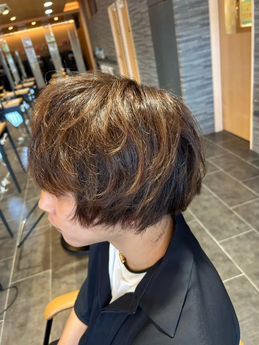 メンズ 川野 柚奈のヘアスタイル