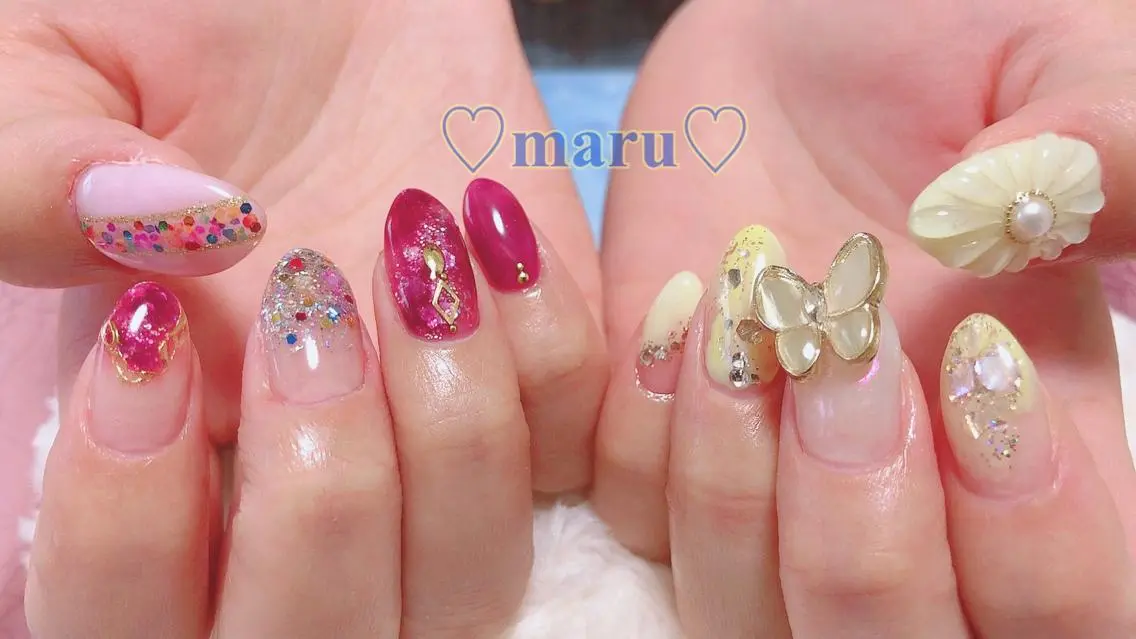 ネイル 持ち込み ハンドネイル フットネイル まるみ ♡のその他イメージ