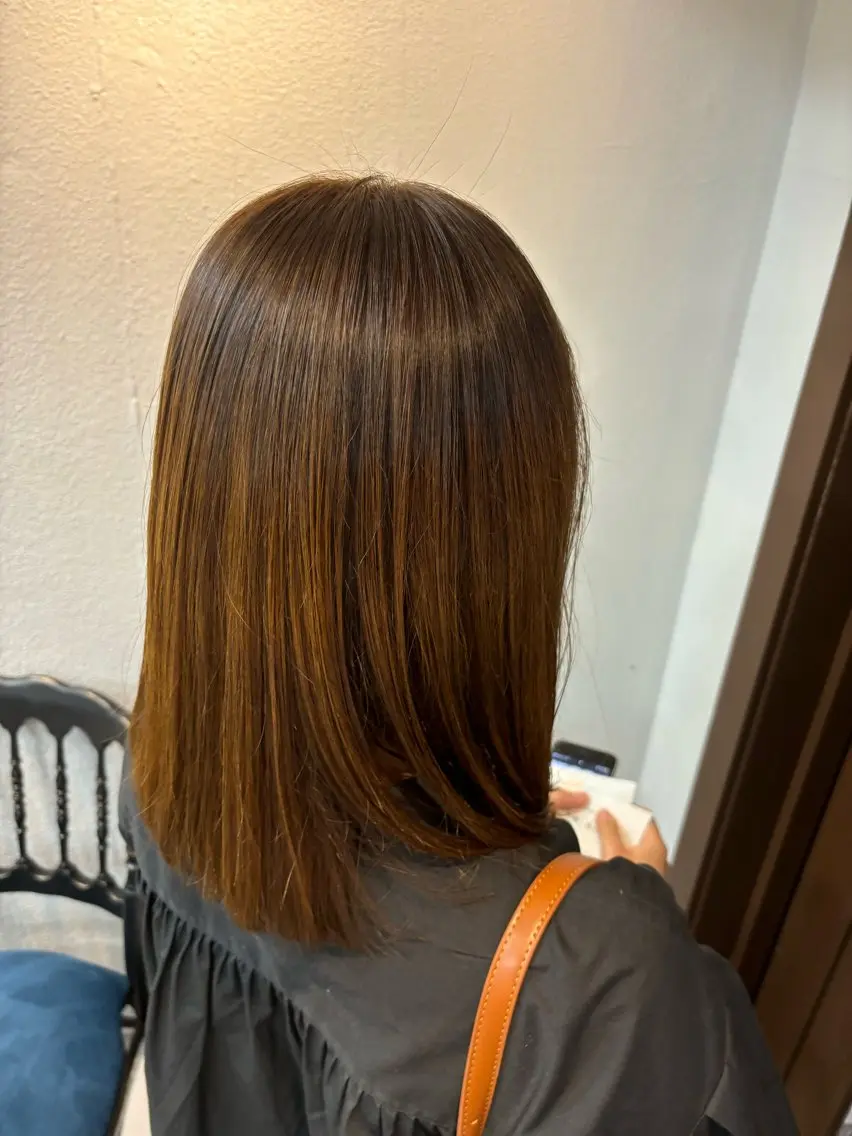 ミディアム 髪質改善🍀レイヤー 髙橋青心奏のヘアスタイル